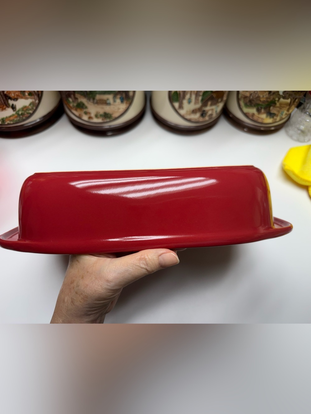 Chantel Rectangle Stoneware Lasagna Baking Dish - Oven to Table 8.75” x 10.5” - Picture 7 of 14